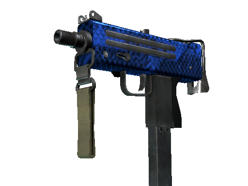 StatTrak™ MAC-10 | Lapis Gator (Minimal Wear)