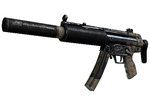 StatTrak™ MP5-SD | Desert Strike (Battle-Scarred)