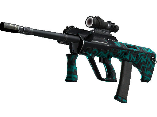 StatTrak™ AUG | Ricochet (Well-Worn)