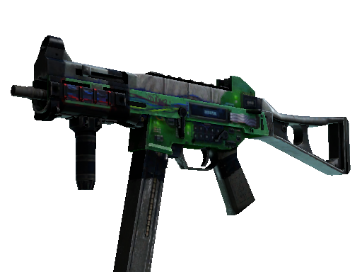 StatTrak™ UMP-45 | Plastique (Battle-Scarred)