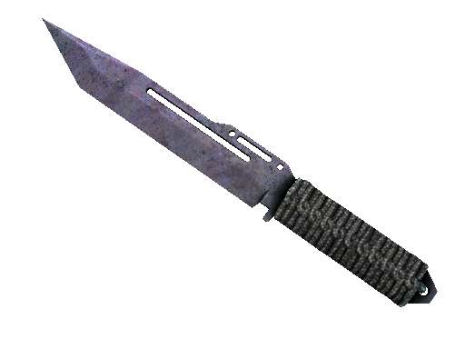 ★ StatTrak™ Paracord Knife | Blue Steel (Battle-Scarred)