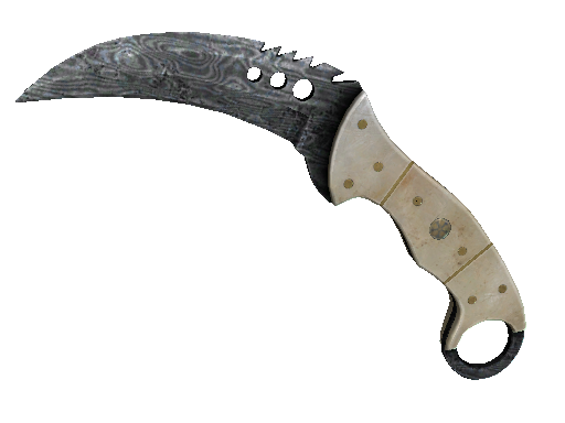 ★ Talon Knife | Damascus Steel (Battle-Scarred)