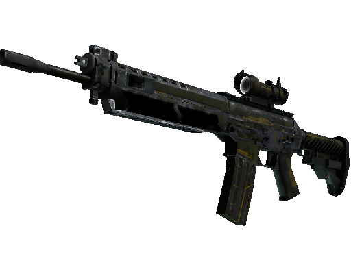 StatTrak™ SG 553 | Atlas (Battle-Scarred)