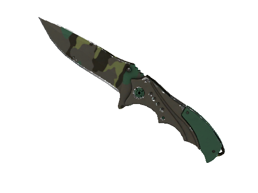 ★ StatTrak™ Nomad Knife | Boreal Forest (Well-Worn)