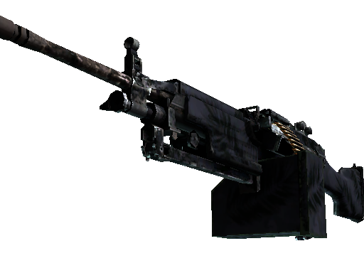 Souvenir M249 | Midnight Palm (Well-Worn)