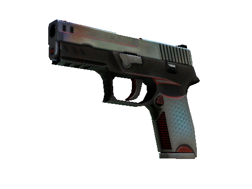 StatTrak™ P250 | Cyber Shell (Well-Worn)