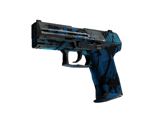 StatTrak™ P2000 | Oceanic (Battle-Scarred)