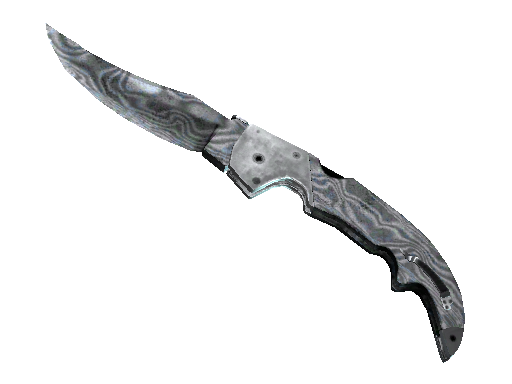 ★ StatTrak™ Falchion Knife | Damascus Steel (Battle-Scarred)