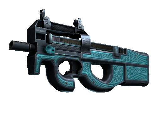 StatTrak™ P90 | Traction (Well-Worn)