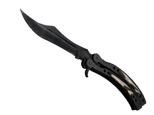 ★ StatTrak™ Butterfly Knife | Black Laminate (Field-Tested)