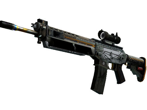 StatTrak™ SG 553 | Aerial (Field-Tested)