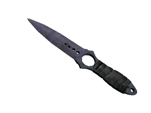 ★ StatTrak™ Skeleton Knife | Blue Steel (Battle-Scarred)