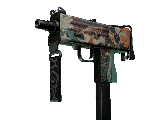 StatTrak™ MAC-10 | Allure (Battle-Scarred)