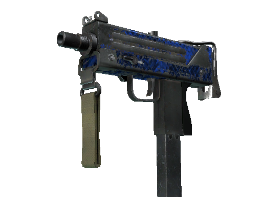 MAC-10 | Lapis Gator (Battle-Scarred)