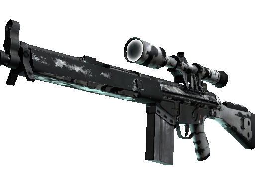 Souvenir G3SG1 | Polar Camo (Battle-Scarred)