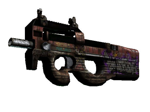 StatTrak™ P90 | Freight (Well-Worn)