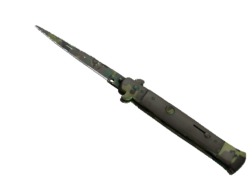★ StatTrak™ Stiletto Knife | Boreal Forest (Well-Worn)
