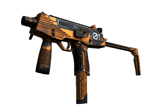 StatTrak™ MP9 | Modest Threat (Well-Worn)